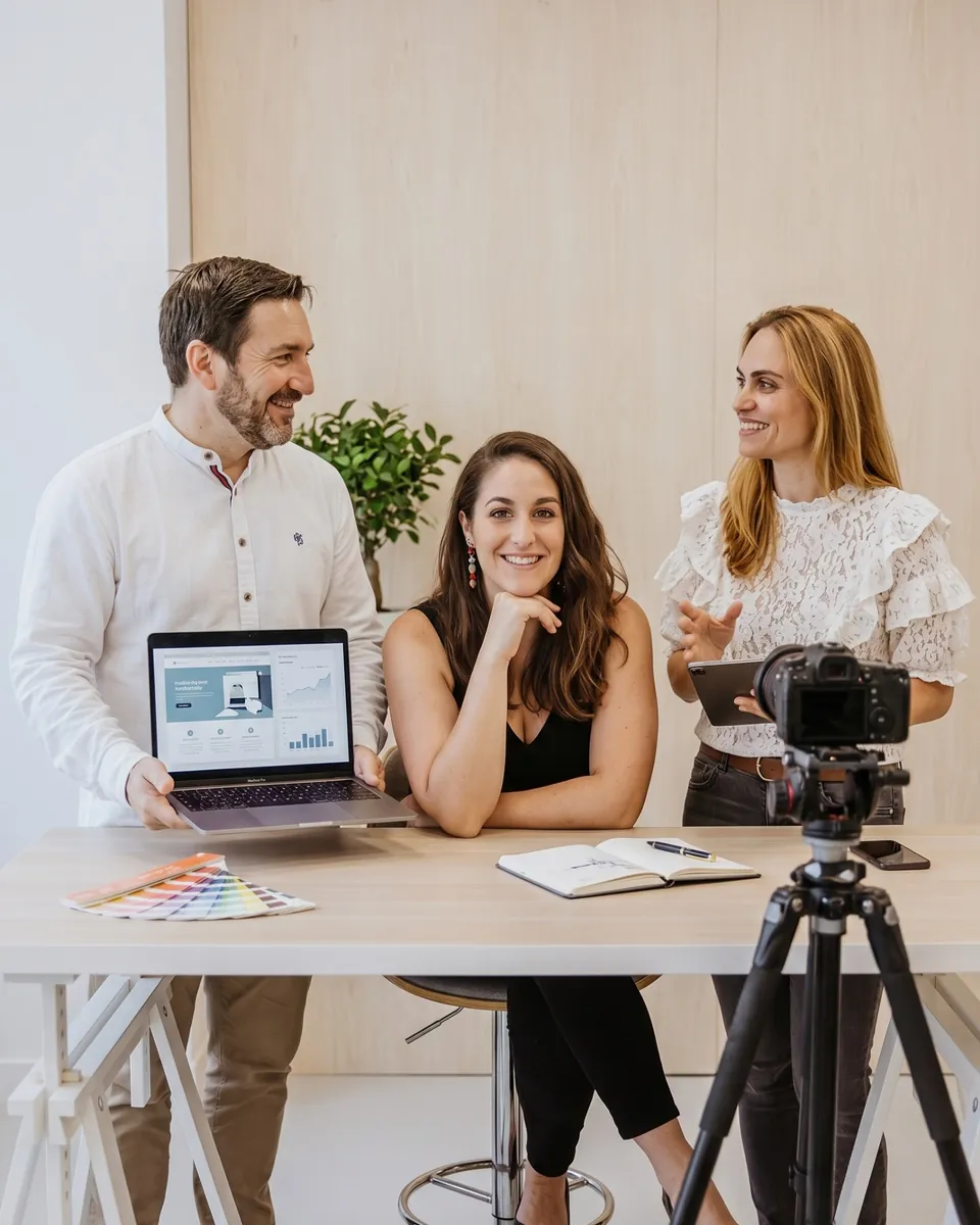 El equipo creativo de La Movida